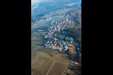 Luftbild von Freiolsheim von Nordwesten in Gaggenau im Bundesland Baden-Württemberg, Deutschland