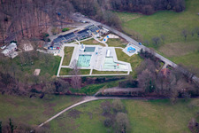 Das Freibad in Malsch im Bundesland Baden-Württemberg, Deutschland