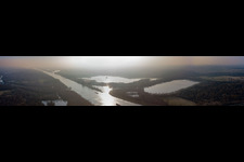 Panorama in Munchhausen im Bundesland Bas-Rhin, Frankreich