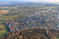 Luftbild von Morgenstr in Ötigheim im Bundesland Baden-Württemberg, Deutschland