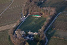 Luftbild von SV 1927 im Ortsteil Heuchelheim in Heuchelheim-Klingen im Bundesland Rheinland-Pfalz, Deutschland