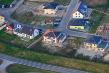 Luftbild von Falkenweg x Forstlandallee in Jockgrim im Bundesland Rheinland-Pfalz, Deutschland