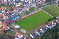 Luftbild von TSG Jockgrim ußballplatz im Bundesland Rheinland-Pfalz, Deutschland