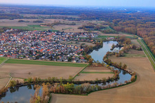 Fischmal am Rheindamm in Leimersheim im Bundesland Rheinland-Pfalz, Deutschland