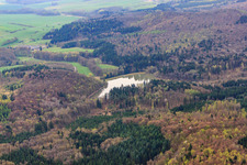 Stausee Roth II in Römhild im Bundesland Thüringen, Deutschland
