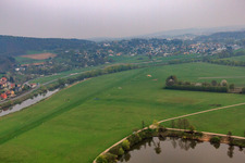 Flugplatz Lichtenfels (EDQL) im Ortsteil Kösten im Bundesland Bayern, Deutschland