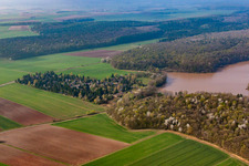 Luftbild von Reutsee in Sulzdorf an der Lederhecke im Bundesland Bayern, Deutschland