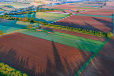 Modellflugplatz des Modellflugverein Freckenfeld e.V im Bundesland Rheinland-Pfalz, Deutschland aus der Luft betrachtet