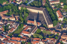 (ehemalige) Stengelkaserne und St. Jakobus in Germersheim im Bundesland Rheinland-Pfalz, Deutschland