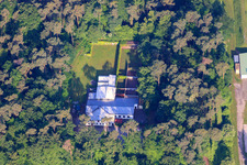 Luftbild von Schützenhaus 1928 Rülzheim e.V im Bundesland Rheinland-Pfalz, Deutschland