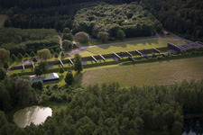 Übungsgelände und Trainingsbereich des Schießplatzes Godelheim in Höxter im Bundesland Nordrhein-Westfalen, Deutschland