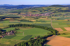 Wasserschloss Wülmersen im Ortsteil Deisel in Trendelburg im Bundesland Hessen, Deutschland