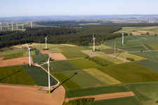 Windpark Haarbrück-Wortberg in Beverungen im Bundesland Nordrhein-Westfalen, Deutschland