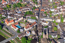 Westerbachstraße und Rathausgasse in Höxter im Bundesland Nordrhein-Westfalen, Deutschland