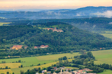 Schloss Saaleck und Bayerische Musikakademie Hammelburg im Franziskanerkloster im Bundesland Bayern, Deutschland