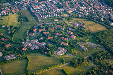 Psychiatrischen Zentrum Nordbaden von Nordosten im Ortsteil Altwiesloch in Wiesloch im Bundesland Baden-Württemberg, Deutschland