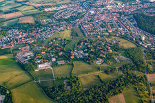 Luftaufnahme von Psychiatrischen Zentrum Nordbaden von Nordosten im Ortsteil Altwiesloch in Wiesloch im Bundesland Baden-Württemberg, Deutschland