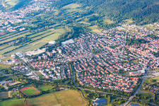 Luftaufnahme von Nußloch im Bundesland Baden-Württemberg, Deutschland