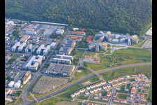 Industriegebiet an der Dietmar-Hopp-Allee mit SAP SE in Walldorf im Bundesland Baden-Württemberg, Deutschland