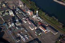 Lauterbourg im Bundesland Bas-Rhin, Frankreich vom Flugzeug aus