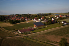 Siegen im Bundesland Bas-Rhin, Frankreich von oben
