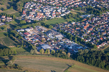 Gewerbegebiet Benzstr im Ortsteil Würmersheim in Durmersheim im Bundesland Baden-Württemberg, Deutschland