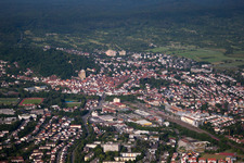 Herrenberg von Westen im Bundesland Baden-Württemberg, Deutschland