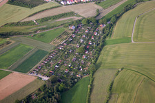 Kleingartenanlage in Herrenberg im Bundesland Baden-Württemberg, Deutschland