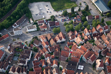 Badgasse in Herrenberg im Bundesland Baden-Württemberg, Deutschland
