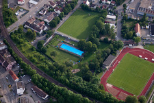 Sportplatz- Fussballplatz VfL Center Herrenberg in Herrenberg im Bundesland Baden-Württemberg, Deutschland