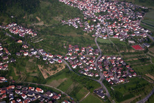 Mönchberg von Westen in Herrenberg im Bundesland Baden-Württemberg, Deutschland