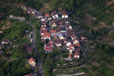 Waldstr im Ortsteil Mönchberg in Herrenberg im Bundesland Baden-Württemberg, Deutschland