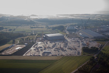 Beton- und Baustoffmischwerk der Schwenk Zement KG Fabrikstraße im Ortsteil Pfraunstetten in Allmendingen im Ortsteil Grossallmendingen im Bundesland Baden-Württemberg, Deutschland