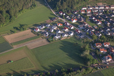 Brielgasse im Ortsteil Schmiechen in Schelklingen im Bundesland Baden-Württemberg, Deutschland