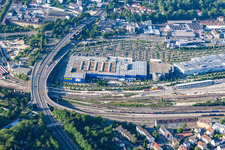 IKEA im Ortsteil Weststadt in Ulm im Bundesland Baden-Württemberg, Deutschland