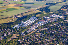 Mehrfamilienhaussiedlung Eichberg im Ortsteil Böfingen in Ulm im Bundesland Baden-Württemberg, Deutschland