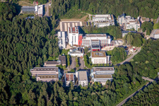Luftbild von Campus- Gebäude der Universität Ulm in Ulm im Ortsteil Eselsberg im Bundesland Baden-Württemberg, Deutschland