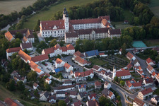 Luftbild von Obermarchtal im Bundesland Baden-Württemberg, Deutschland