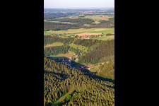 Hundersingen von Südosten in Münsingen im Bundesland Baden-Württemberg, Deutschland