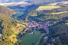 Ortsteil Buttenhausen in Münsingen im Bundesland Baden-Württemberg, Deutschland