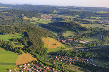 Schlmenbühl im Ortsteil Marbach an der Lauter in Gomadingen im Bundesland Baden-Württemberg, Deutschland