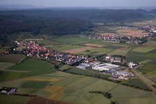 Weilheim von Norden in Tübingen im Bundesland Baden-Württemberg, Deutschland
