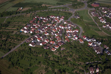 Obstweg im Ortsteil Mönchberg in Herrenberg im Bundesland Baden-Württemberg, Deutschland
