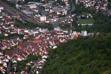 Luftbild von Wengertweg in Herrenberg im Bundesland Baden-Württemberg, Deutschland