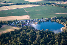 Roeschwoog Baggersee in Rœschwoog im Bundesland Bas-Rhin, Frankreich