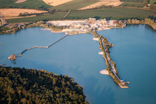 Soufflenheim, Baggersee im Bundesland Bas-Rhin, Frankreich