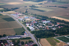 Industrie- und Gewerbegebiet S in Buggingen im Bundesland Baden-Württemberg, Deutschland