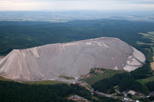 Monte Kali bei Neuhof im Bundesland Hessen, Deutschland