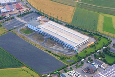Industriegebiet Böcklerstraße mit FFT Produktionssysteme GmbH & Co. KG, im Ortsteil Rodges in Fulda im Bundesland Hessen, Deutschland