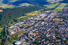 Ortsansicht aus Norden in Wächtersbach im Bundesland Hessen, Deutschland